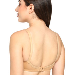Everyday Comfort Non Wired Full Coverage <b>Bra</b> Soft Breathable <b>Smooth</b> Fabric Lightweight Seamless Encircle <b>Bra</b> for Casual Wear - Product Image 3