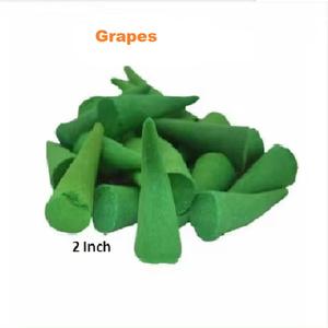 Conos de incienso de reflujo de uvas naturales, suministro al por mayor de la mejor marca (verde) - Product Image 1