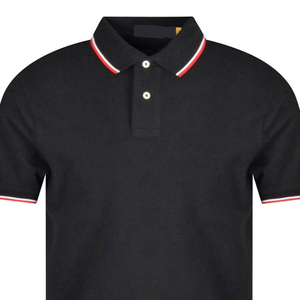 เสื้อโปโลชาย 100% ผ้าฝ้าย รับทำโลโก้ OEM ไซส์ใหญ่ สีพื้น แขนสั้น เสื้อยืดฤดูร้อน - Product Image 5