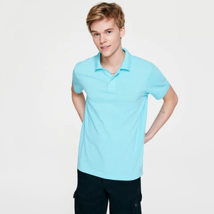 เสื้อเชิ้ตผู้ชายสำหรับเล่นกอล์ฟ พิมพ์ลายโลโก้ดิจิทัลตามสั่ง ผ้าฝ้ายทอคุณภาพสูง แบบเรียบง่าย สวมใส่ได้ทั้งชายและหญิง เหมาะสำหรับฤดูร้อน ใช้ได้ทั้งในโอกาสทางการและกีฬา - Product Image 1