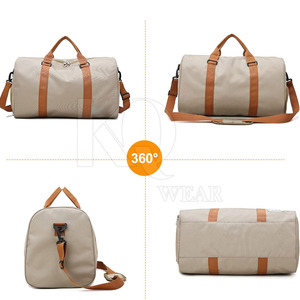 Practical Gym <b>Bag</b> Lightweight Durable Eco-Friendly Nylon/Polyester Spacious Design Adjustable Strap Casual for Fitness <b>Training</b> - Product Image 4