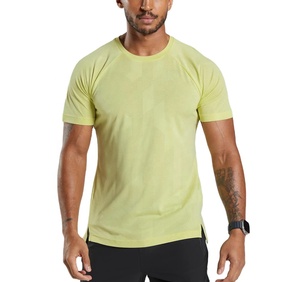 Camiseta de felpa francesa de algodón 100% para hombre, nueva ropa de golf deportiva transpirable Lisa OEM con logotipo personalizado - Product Image 1