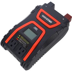 Inverter Portatile da 1000 Watt con Display LED, Tecnologia a Onda Sinusoidale Modificata per Auto, Barche, Cantieri, Alternative alla Rete Elettrica - Product Image 6