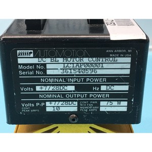 Contrôleur de moteur DC BL Automotion LC1AP00001 - Équipements et pièces semi-conductrices d'occasion fiables à l'échelle mondiale - Product Image 3