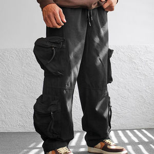 Pantalones Jogger Casuales Personalizados de Talla Grande para Hombre, Pantalones de Trabajo Utilitarios con Múltiples Bolsillos, Estilo Táctico y Urbano - Product Image 3