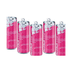 Bebida Energética Red Bull Edición Verano Sabor Melocotón Blanco 250ml, Líder en el Mercado, Venta al Por Mayor - Product Image 5