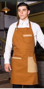Tabliers pour femmes en mélange de coton de qualité supérieure, tissu doux et respirant, ajustement confortable, tablier couvrant entièrement la taille pour la cuisine - Product Image 3