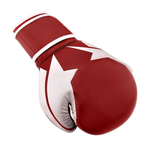 Gants de boxe en cuir PU personnalisés de haute qualité, logo personnalisé, design à doigts complets, fermeture auto-agrippante, emballage personnalisé pour - Product Image 4