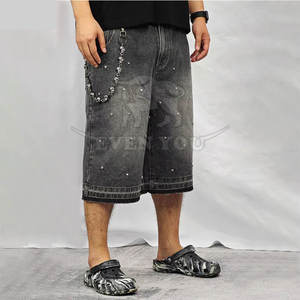 Pantalones Cortos Modernos con Pedrería para Hombre, Diseño Brillante, Hechos en Pakistán, para Uso Diario - Product Image 4