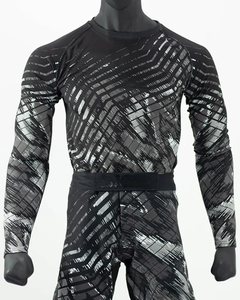 Conjunto de Camiseta y Pantalones Cortos de MMA para Adultos, Personalizados, con Impresión por Transferencia de Calor, Rashguard de BJJ, Ropa de Lucha NO GI, Fabricante OEM - Product Image 3