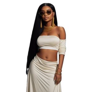 Cabello humano real virgen indio de alta calidad, paquetes de cabello lacio crudo de onda suelta, cabello Remy de onda profunda, precio de fábrica al por mayor - Product Image 2