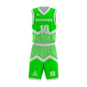 Ensemble de maillots de basket athlétiques en maille légère, uniforme de sport, fabrication OEM, logo personnalisé, marque privée, vêtements en gros - Product Image 5
