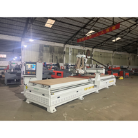 Router CNC mesin ukir perabot kayu enam Meter, poros ATC komponen inti gir Motor untuk perute kayu aluminium