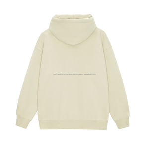 Sweats à capuche pour hommes de haute qualité, coton de haute qualité, 460 GSM, sweats à capuche épais pour l'automne, polaire épais, couleur unie - Product Image 2