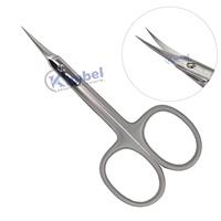 Ciseaux de qualité allemande à lame extra fine pour cuticules et manucure, ciseaux à pointe fine personnalisés pour la coupe de la peau