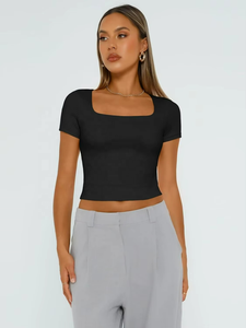 เสื้อกล้ามถักไหมพรมผู้หญิงแบบสองชั้น รุ่นปี 2025 สำหรับฤดูใบไม้ผลิและฤดูร้อน เหมาะสำหรับออกกำลังกาย แฟชั่นชายหาดสไตล์ Y2K ระบายอากาศได้ดี แห้งเร็ว ใส่ออกไปข้างนอกได้ - Product Image 5