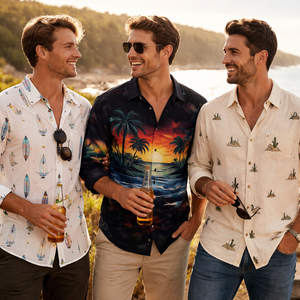 Camisas de Manga Larga Personalizadas al por Mayor para Hombre - Fabricante OEM y Proveedor Directo de Fábrica - Product Image 6