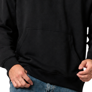Sudadera con Capucha Personalizada para Hombre, Corte Holgado, Estampado Gráfico Delantero y Trasero, Sudadera Urbana con Capucha, Proveedor de Ropa OEM - Product Image 6