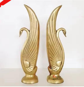 Sujetalibros con diseño de pájaros de acabado antiguo, perfectos para decoración tradicional del hogar, estilo de biblioteca y exhibición elegante de colecciones de libros. - Product Image 2