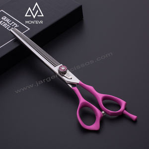 제조업체 곡선형 커팅 애견 미용 가위 대형 사이즈 8인치 전문가용 애완동물 가위 - Product Image 4