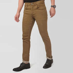 <b>High</b> Quality Custom Printed Logo Plus Size Mid <b>Waist</b> Overalls <b>Men</b> <b>Jeans</b> 100% Cotton OEM Service Wholesale - Product Image 2