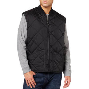 Chaleco Casual sin Cuello con Cremallera para Hombre, Chaqueta de Verano Impermeable de Poliéster/Algodón, Ropa Exterior para Hombres de Mediana Edad - Product Image 4