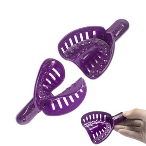 Material Dental, Bandeja de Impresión Transparente de Plástico para Impresión de Implantes o Impresión Dental Convencional - Product Image 1