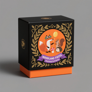 Fabricante de impresión personalizada, tarjeta de juego de una pieza de memoria de Halloween, tarjetas de preguntas con caja para niños - Product Image 1