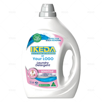 IKEDA vêtements lavage personnalisé 2KG détergent à lessive pompe en plastique détergent à lessive liquide
