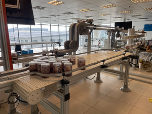 ระบบสายพานลำเลียงแบบวงกลม Modu Table S Alpine Accumulation พร้อมมอเตอร์สแตนเลส ทนทานต่อสารเคมี เหมาะสำหรับอุตสาหกรรมใหม่ - Product Image 5