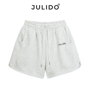 Pantalones cortos de entrenamiento deportivos informales de verano al por mayor para hombre, pantalones cortos transpirables medios de color sólido con estampado de logotipo personalizado 100% algodón - Product Image 1