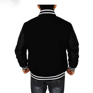 Custom Varsity <b>Jacket</b> Wool/Polyester Blend Stand Collar Embroidered College <b>Baseball</b> <b>Bomber</b> <b>Jacket</b> Waterproof - Product Image 6