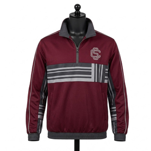 Premium Lightweight <b>Track</b> <b>Jacket</b> Oem Odm Factory Price High Quality Breathable Comfortable School Athletic Wear Supplier - Product Image 1