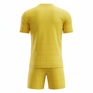 ชุดฟุตบอลแบบยูนิเซ็กซ์พร้อมกางเกงขาสั้น ชุดสองชิ้นสำหรับเล่นเซิร์ฟและกีฬาอื่นๆ ชุดฝึกซ้อมฟุตบอล แห้งเร็ว ชุดกีฬา รับผลิตตามแบบ OEM - Product Image 2