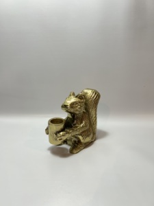 Figurine de rhinocéros moderne en aluminium argenté, statue minimaliste en métal, presse-papiers de bureau, décoration animale pour la maison et le bureau - Product Image 6