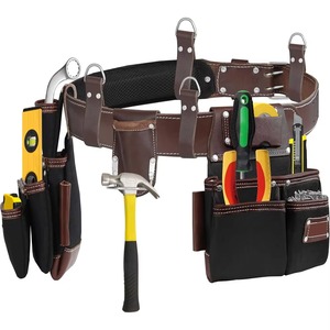 Meilleure vente : Sacs à outils en cuir personnalisés avec votre propre logo, meilleur matériau, prix raisonnable, sacs à outils en cuir à étiquette privée - Product Image 1