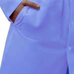 Blouse de travail pour hommes en spandex, respirante, coupe-vent, personnalisable avec logo, pour usage hospitalier, vente en gros OEM - Product Image 3