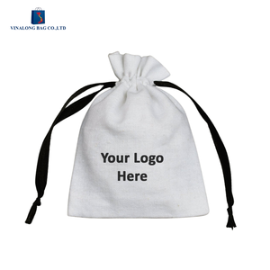 กระเป๋าผ้าฝ้ายลายพรางวินาลอน พร้อมเชือกผูก ปิดซิป หูหิ้วแบบเชือก รับทำโลโก้ ป้องกันฝุ่น  OEM - Product Image 2