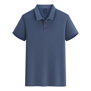 Polo tactique personnalisé pour homme, broderie possible, tissu en coton de haute qualité, couleur unie, fabrication ODM, t-shirt polo - Product Image 1