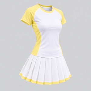 Uniforme de tenis premium para mujer, tela transpirable, ajuste elástico y comodidad ligera para un rendimiento profesional en la cancha. - Product Image 5