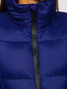 Veste matelassée pour femme sur mesure, vêtements d'hiver haut de gamme, production en gros - Product Image 5