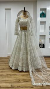 Indian Traditional Fancy Sequence Dori and Thread Work Lehenga Choli for Wedding Occasion and Festive Functions for Women Wear - Product Image 5