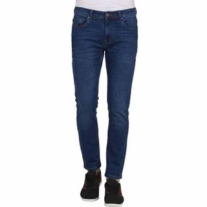 Nouveau design – Jean en denim décontracté pour homme, respirant, écologique, taille mi-haute, coupe droite, personnalisable, hiver-automne - Product Image 2
