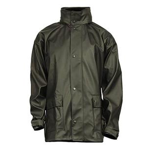 Men Foldable Waterproof <b>Button</b> Up 2 piece Rain Set Compact Travel 100% Polyester Fabric Long Sleeve Elastic Waist Men's <b>Suits</b> - Product Image 2