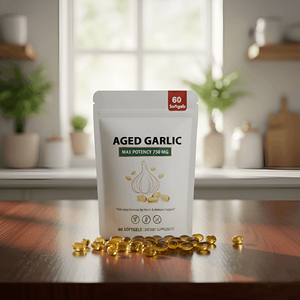 Complément Alimentaire Herbal à Marque Blanche : Gélules Molles d'Ail Vieilli 750 mg pour le Bien-être Adulte - Product Image 2