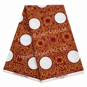 Tela de Algodón 100% con Estampado Africano Personalizado de Nigeria, Fabricante Textil OEM ODM al por Mayor para Ropa de Niños, Bolsos y Textiles para el Hogar - Product Image 3