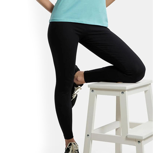 Cross Waist Women Leggings V Shape <b>Tummy</b> <b>Control</b> Yoga Pants Gym Workout Running Compression - Product Image 4