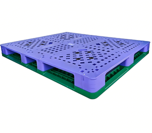 Paletas de Plástico de una Sola Cara para Transporte Logístico de 4 Vías, Tamaños y Colores Personalizables, para Alimentos, Productos Químicos, Medicamentos e Industria - Product Image 3