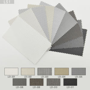 Manual Sunscreen Polyester/<b>PVC</b> Roller <b>Blind</b> <b>for</b> French <b>Windows</b> - Product Image 4