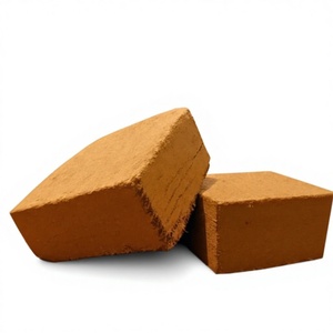 Bloque de Fibra de Coco de Doble Lavado de Súper Calidad, 5 kg, Alta Retención de Agua, 30x30x12 cm, para Cultivo, Acondicionador de Suelo, Precio Bajo - Product Image 1